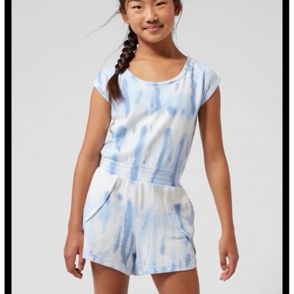 Athleta Girl Retreat Yourself Romper Sz XL 14